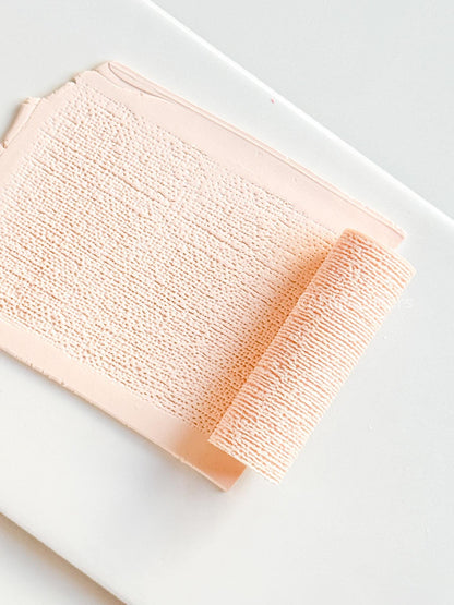 Linen Texture Roller: Fabric Pattern for Polymer Clay