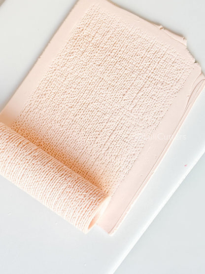 Linen Texture Roller: Fabric Pattern for Polymer Clay