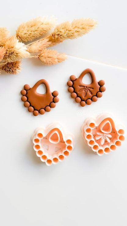 Bead Frame Emily Cutter : Beaded Look Clay Cutter