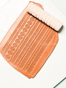 Boho Lines Texture Roller for Clay – Pottery Tool, Crafting Supplies