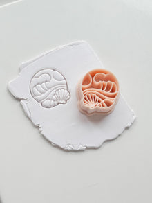 The Beach Day Cutter: Wave and Shell Design for Polymer Clay