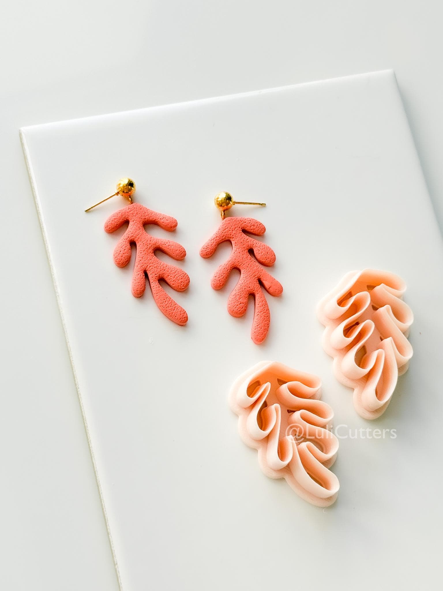 Simple Coral Cutter: Reef Branch Shape for Polymer Clay