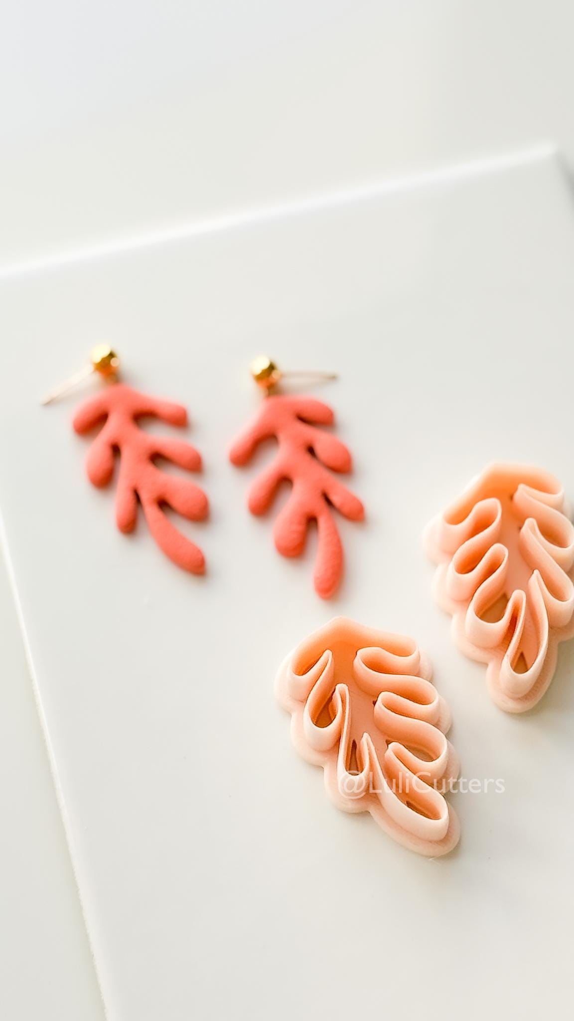 Simple Coral Cutter: Reef Branch Shape for Polymer Clay