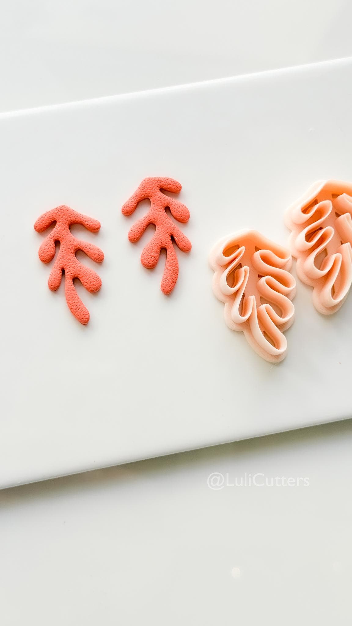 Simple Coral Cutter: Reef Branch Shape for Polymer Clay