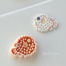 Puffer Fish Cutter: balloon Marine Inspired Shape for Polymer Clay