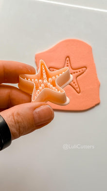 Dottie Seastar Cutter: Coastal Starfish Shape for Polymer Clay