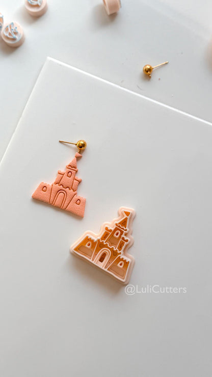 Sandcastle Cutter: Beach Castle Shape for Polymer Clay