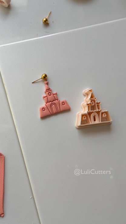 Sandcastle Cutter: Beach Castle Shape for Polymer Clay