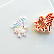 Whimsy Fairy Frog Cutter: Winged Frog Character Shape for Polymer Clay