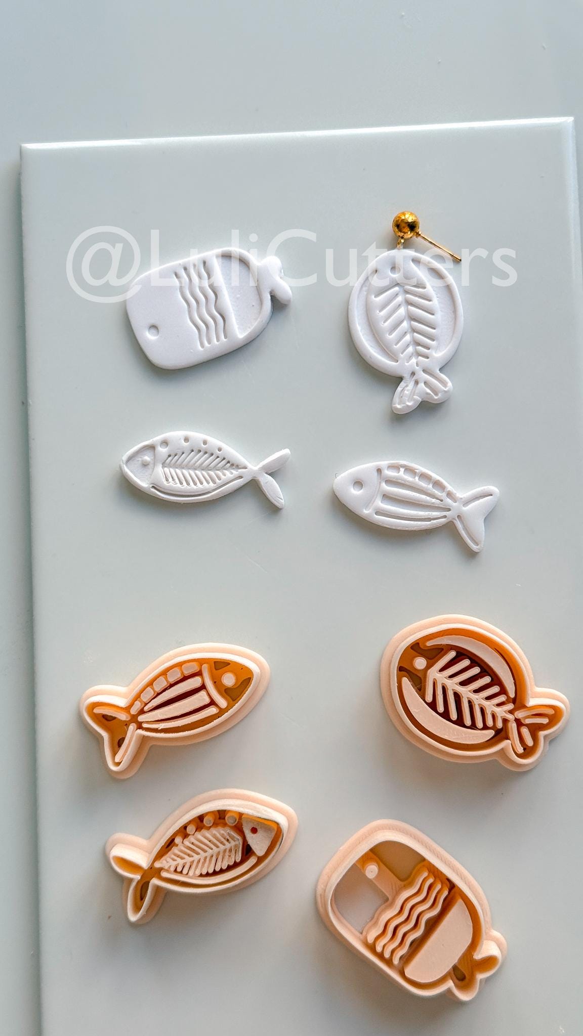 Ocean Fish Cutters: Coastal Marine Shapes for Polymer Clay