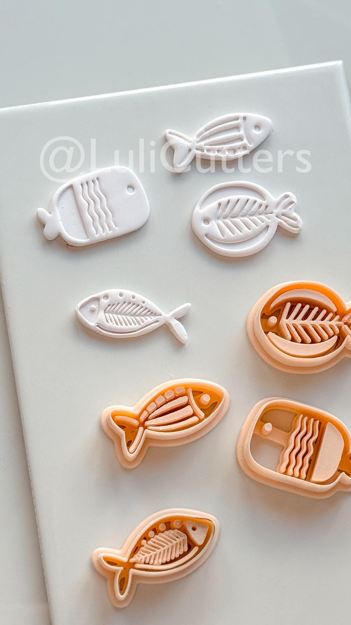Ocean Fish Cutters: Coastal Marine Shapes for Polymer Clay