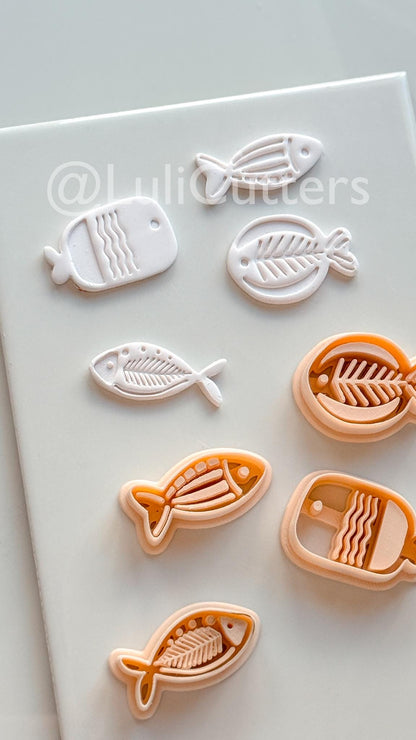 Ocean Fish Cutters: Coastal Marine Shapes for Polymer Clay