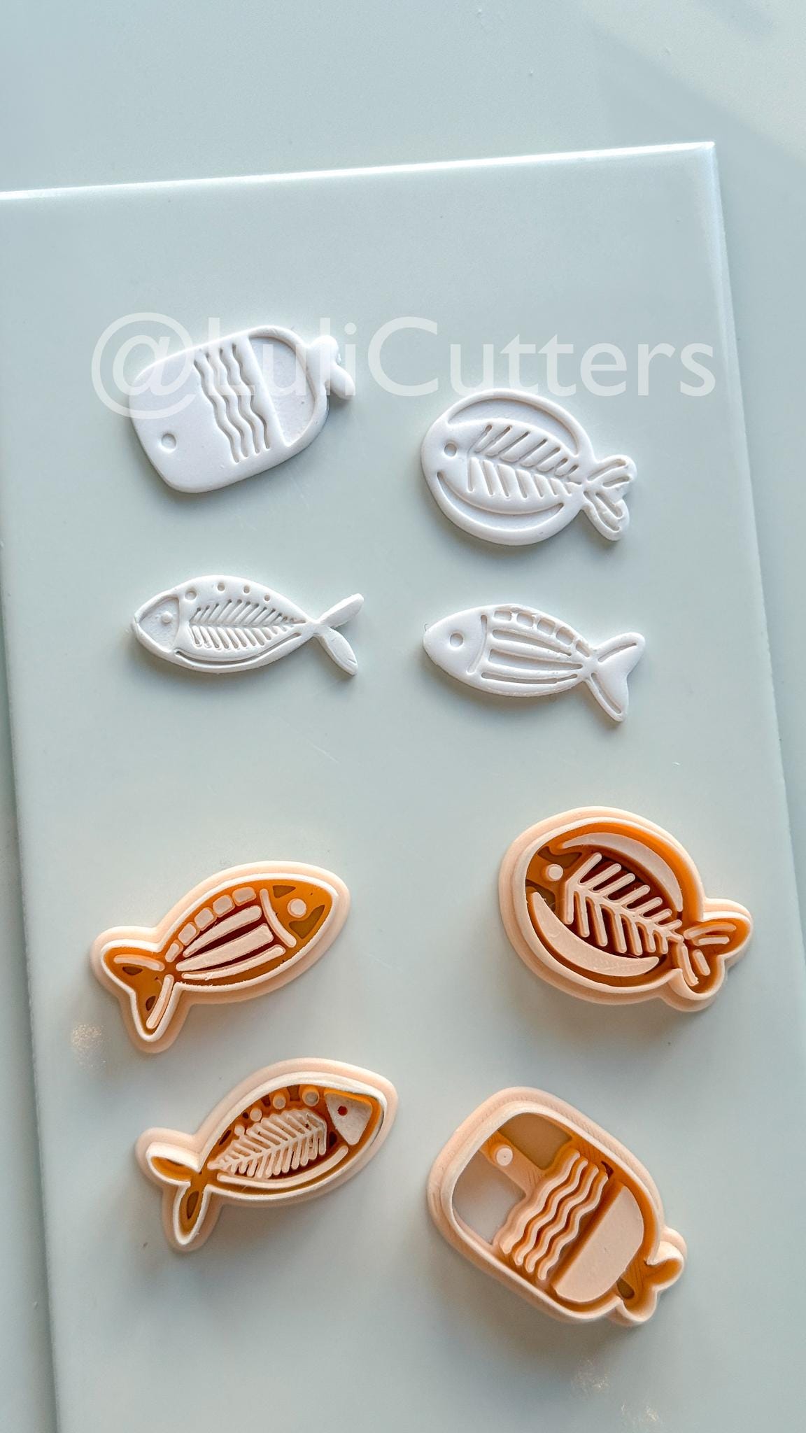 Ocean Fish Cutters: Coastal Marine Shapes for Polymer Clay