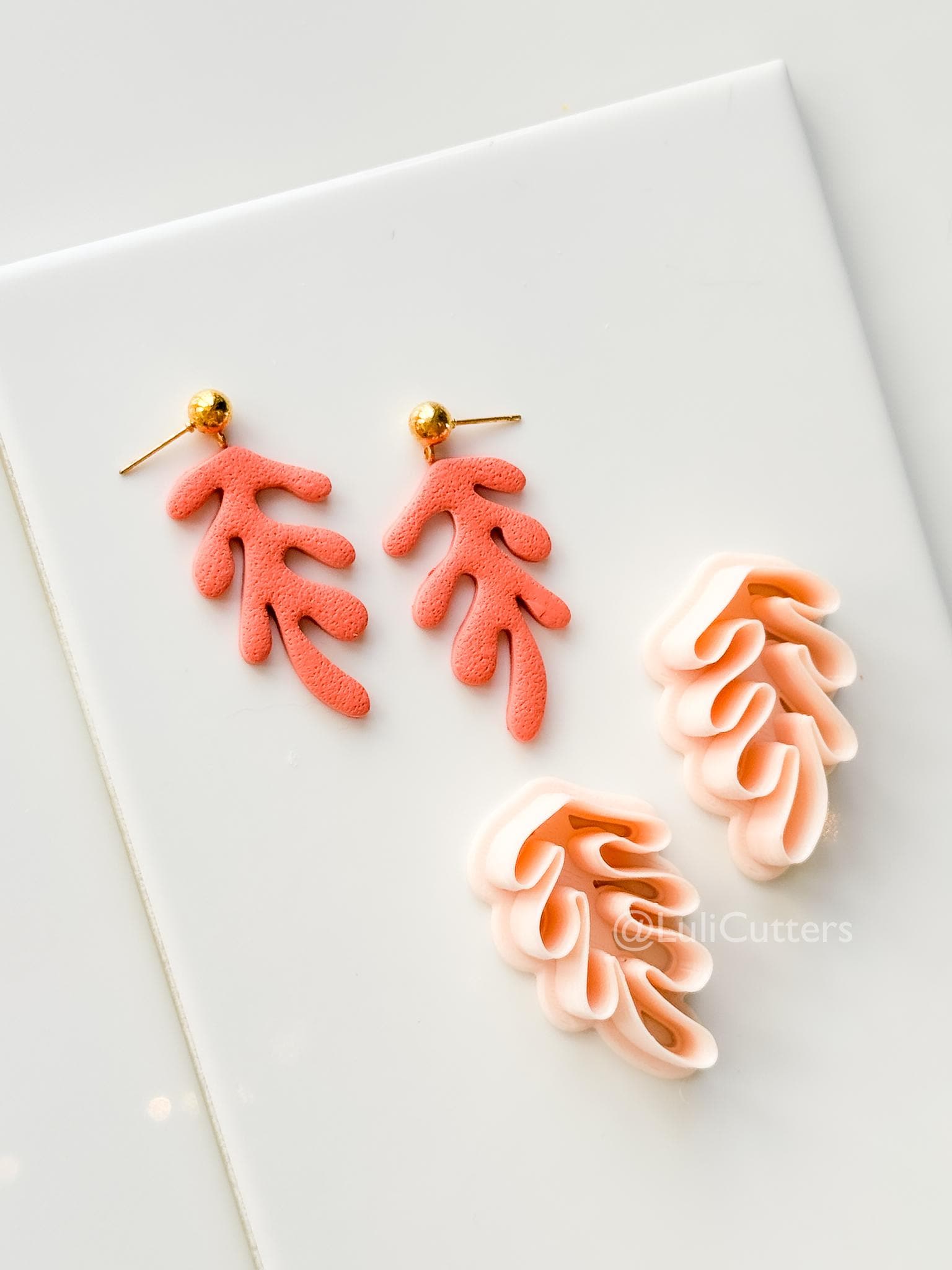 Simple Coral Cutter: Reef Branch Shape for Polymer Clay