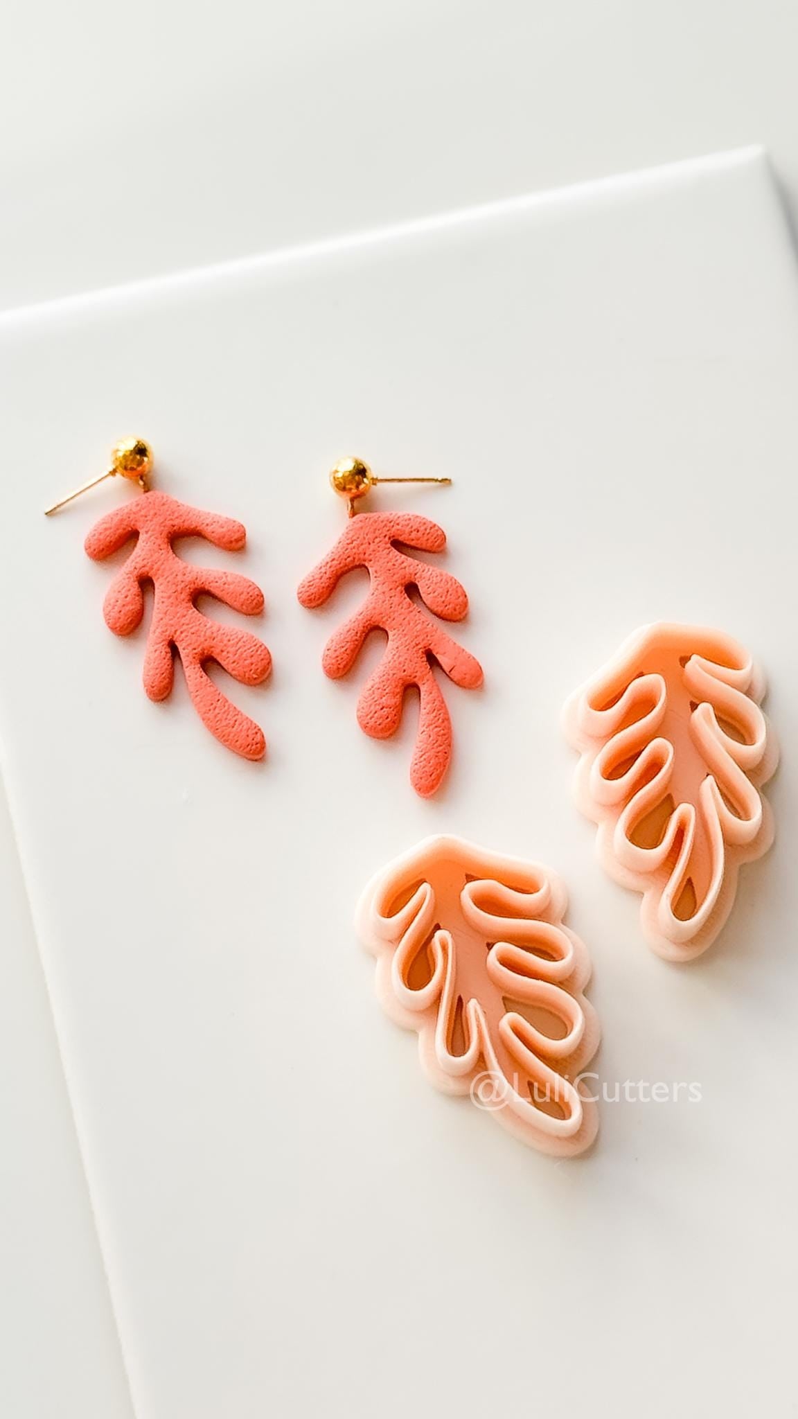 Simple Coral Cutter: Reef Branch Shape for Polymer Clay