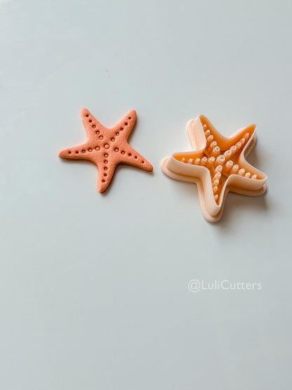 Dottie Seastar Cutter: Coastal Starfish Shape for Polymer Clay