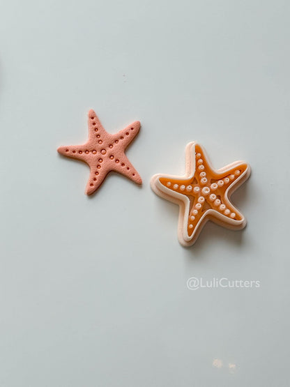 Dottie Seastar Cutter: Coastal Starfish Shape for Polymer Clay