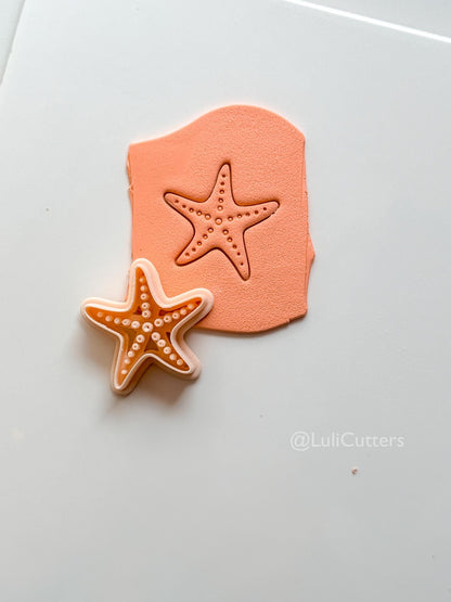 Dottie Seastar Cutter: Coastal Starfish Shape for Polymer Clay