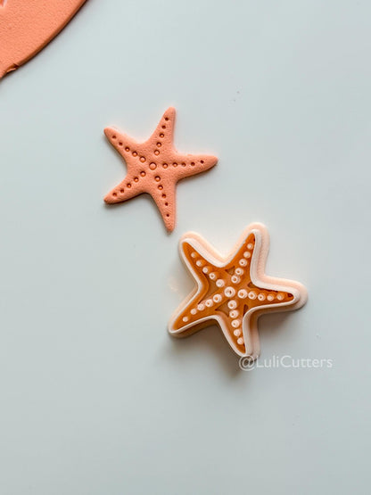 Dottie Seastar Cutter: Coastal Starfish Shape for Polymer Clay