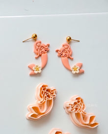 Mermaid Cutter: Ocean Princess Silhouette for Polymer Clay