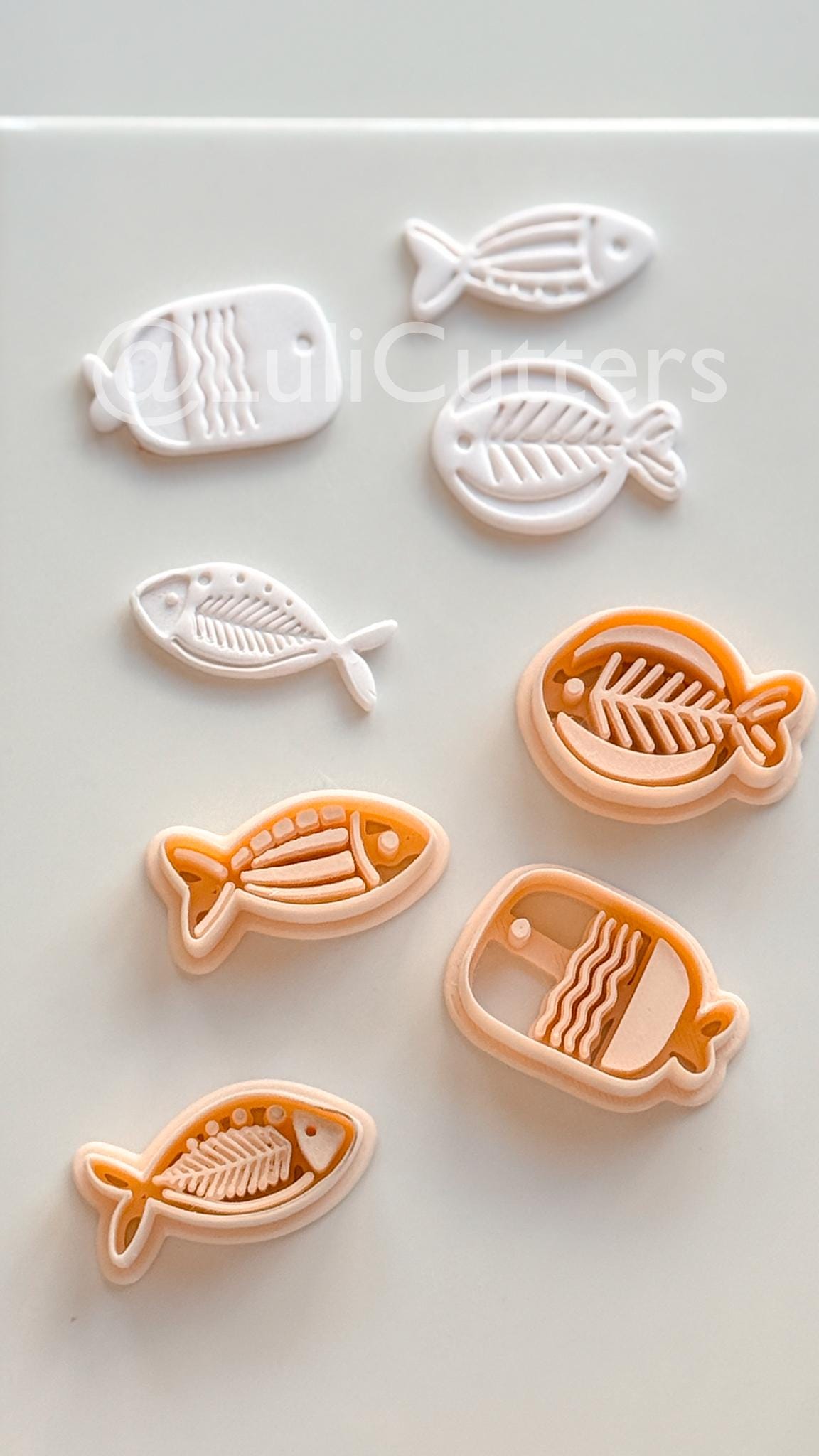 Ocean Fish Cutters: Coastal Marine Shapes for Polymer Clay