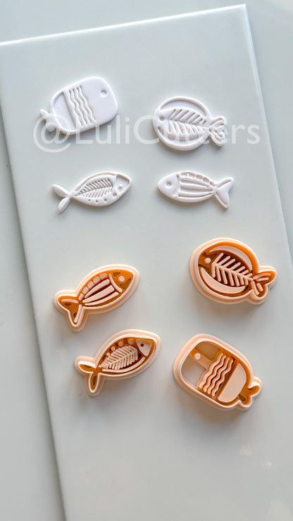 Ocean Fish Cutters: Coastal Marine Shapes for Polymer Clay