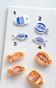 Ocean Fish Cutters: Coastal Marine Shapes for Polymer Clay