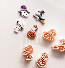Charlie's Dog Cutter: Halloween Character Set for Polymer Clay