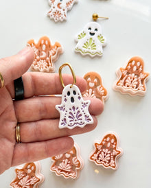Haunted Folk Ghosts Cutters: Folk Art Spirit Shapes for Polymer Clay