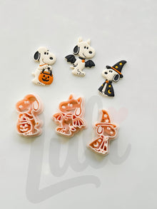 Charlie's Dog Cutters: Halloween Character Set for Polymer Clay