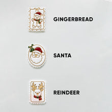 Festive Christmas Cutters Set: Holiday Santa Reindeer Snowman Designs for Polymer Clay