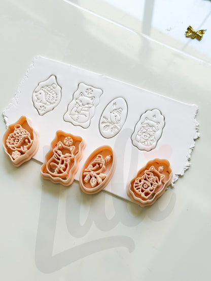 Winter Duck Cutters: Seasonal Bird Shapes for Polymer Clay