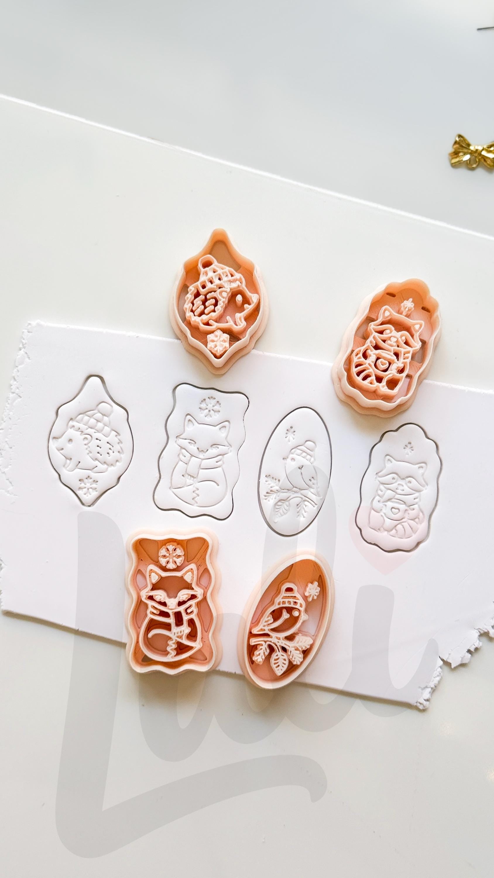 Winter Duck Cutters: Seasonal Bird Shapes for Polymer Clay