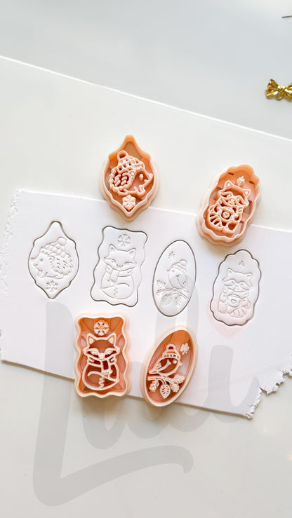 Winter Duck Cutters: Seasonal Bird Shapes for Polymer Clay