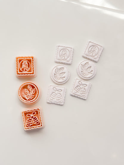 Winter Dangle Cutter: Seasonal Ornament Shapes for Polymer Clay| Preppy Christmas