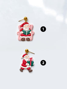 Santa Set Cutter: Gift Bearing Characters for Polymer Clay| Preppy Christmas