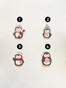 Winter Penguins Cutter: Festive Penguin Character Shapes for Polymer Clay| Preppy Christmas