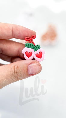 Winter Gloves Cutter: Bow Adorned Mitten Shapes for Polymer Clay| Preppy Christmas