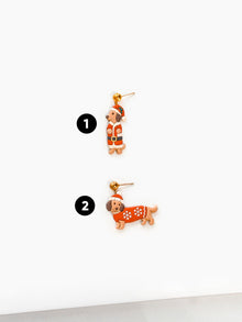 Winter Pups Cutter: Festive Dog Shapes for Polymer Clay| Preppy Christmas