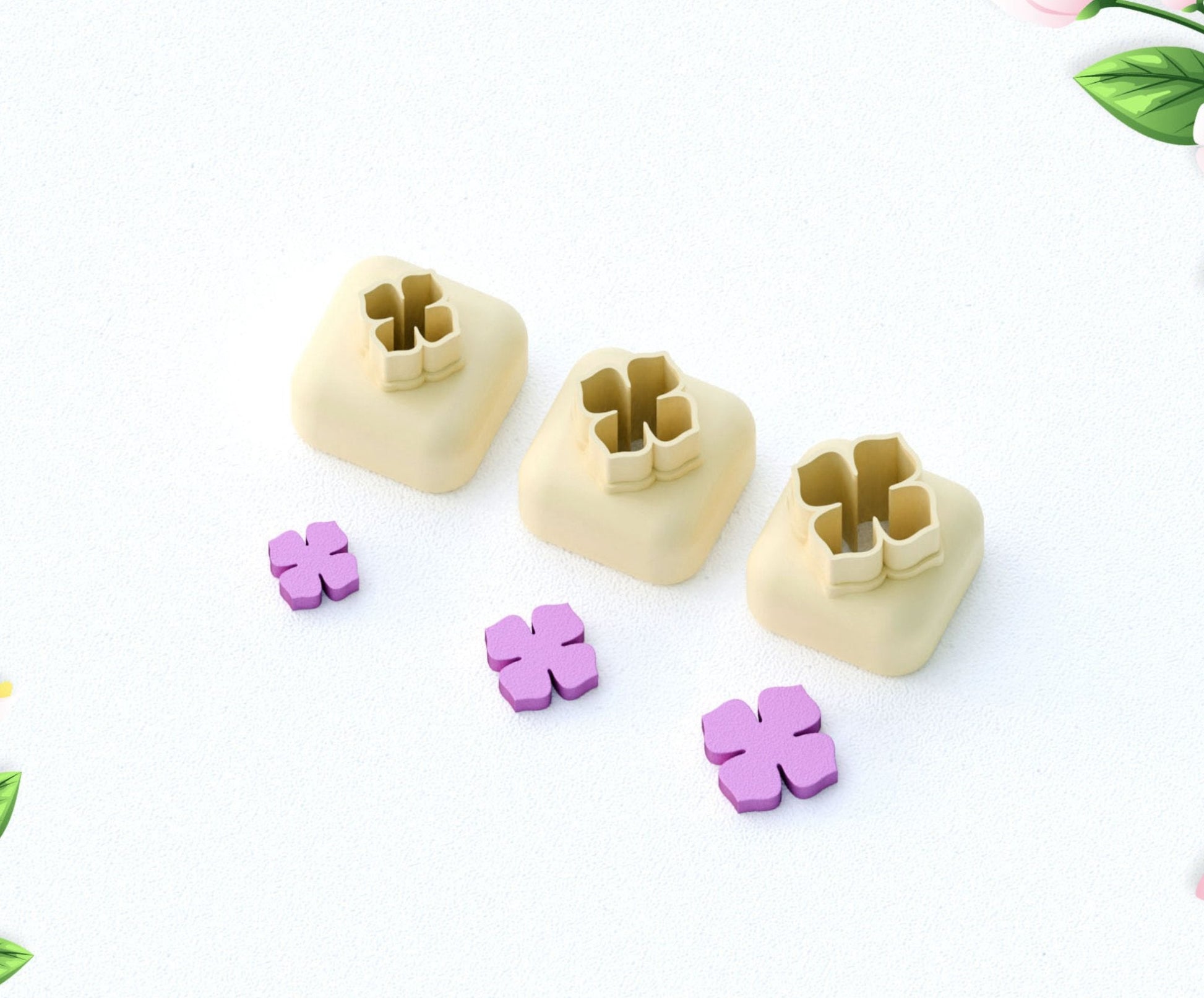 Mikro Cutter - Çiçek 04 - Lulipa Clay