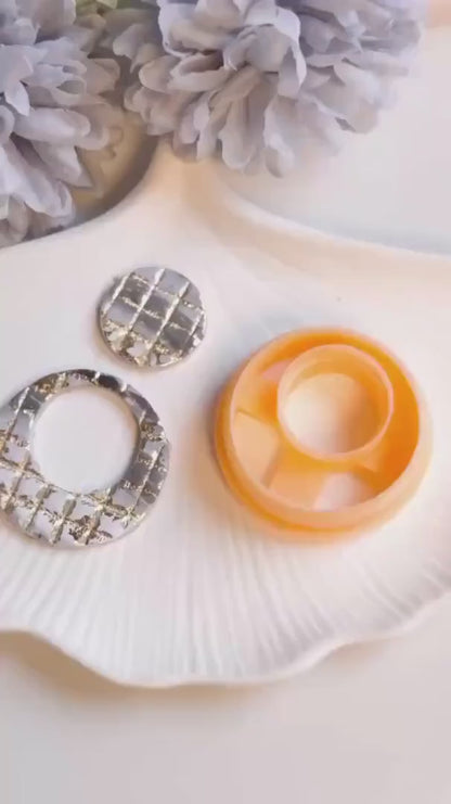 Circle Clay Cutter: Versatile Polymer Clay Earring Tool