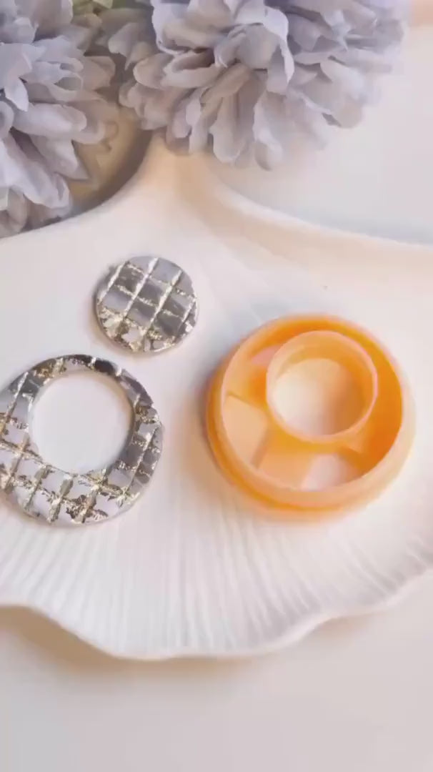 Circle Clay Cutter: Versatile Polymer Clay Earring Tool
